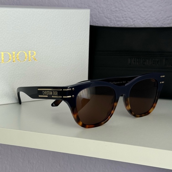 New!!!! DiorSignature B4I 39F0, Navy/Havana, Authentic - Picture 7 of 8